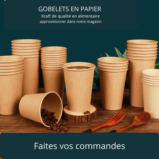 ASSIETTES GOBELETS JETABLE