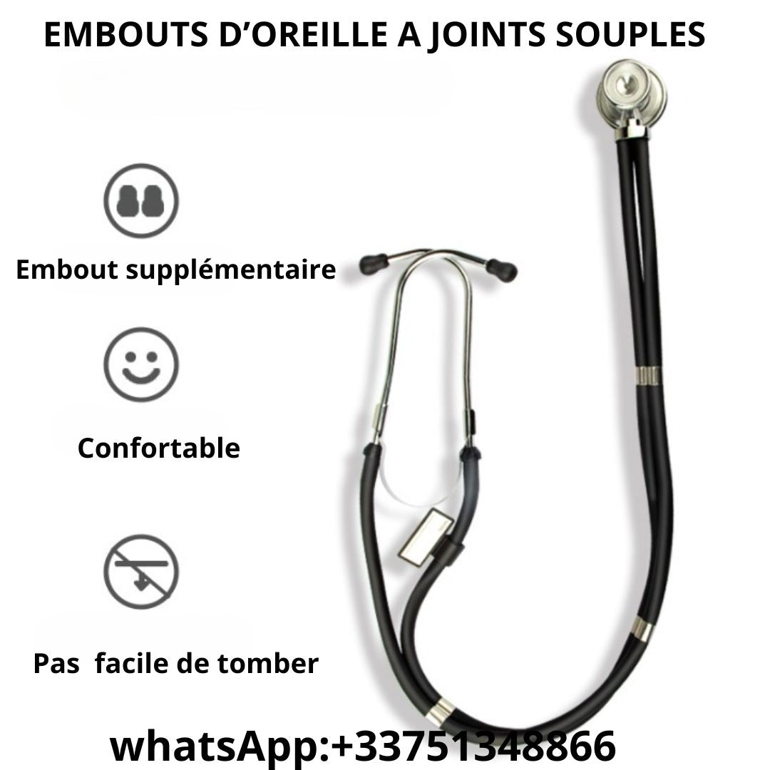 STETHOSCOPE , TENSIOMETRE, SERINGUE, GANTS et THERMOMETRE