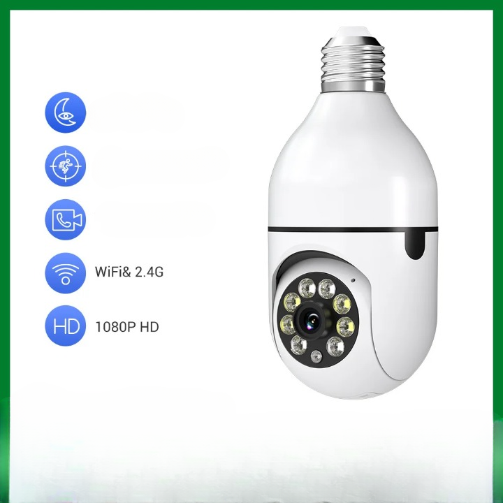 AMPOULE AVEC CAMERA INTELLIGENTE A 360°