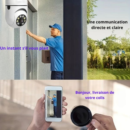 AMPOULE AVEC CAMERA INTELLIGENTE A 360°
