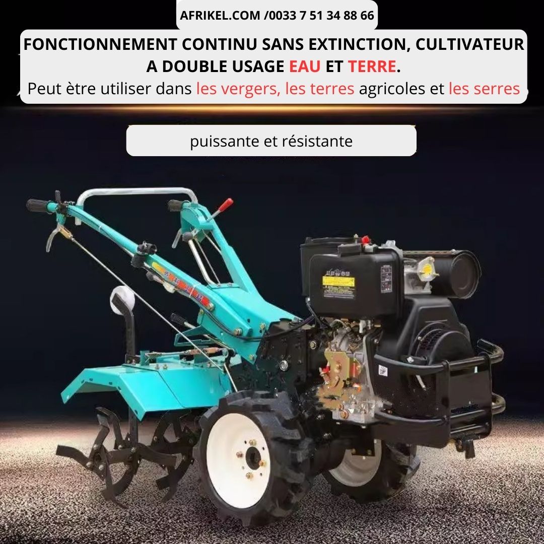 Machine autonome multifonction rizière et sol