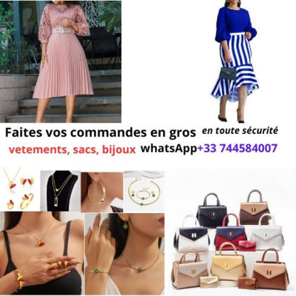 VETEMENTS, BIJOUX, SACS en GROS